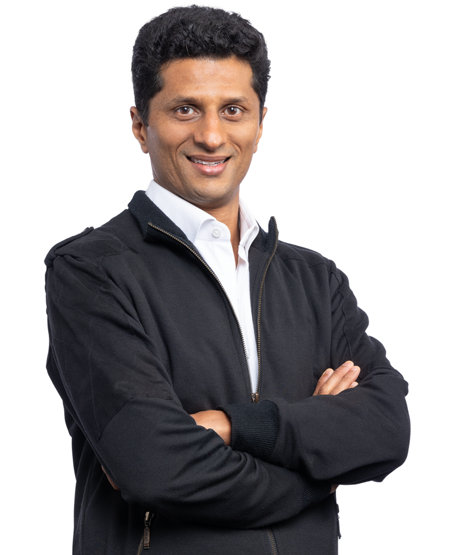 This is a profile image of Karthik Hebsur