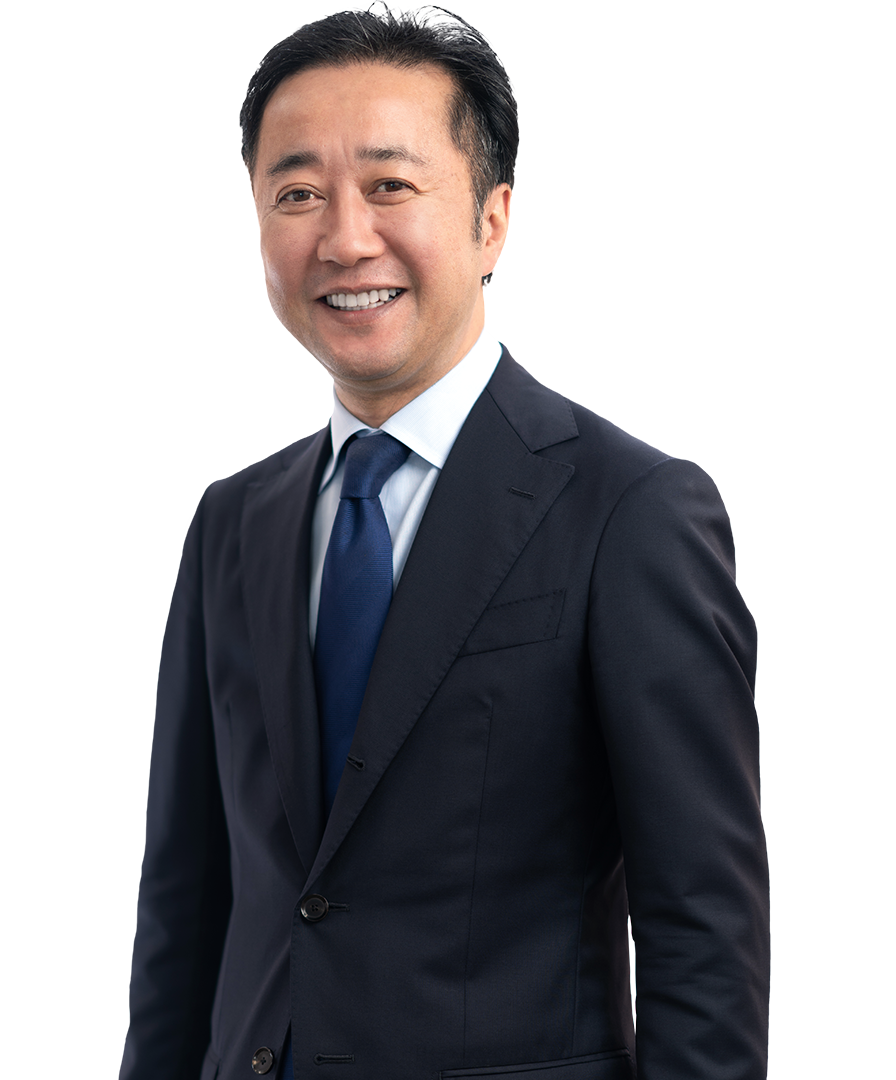 This is a profile image of 北田　容一